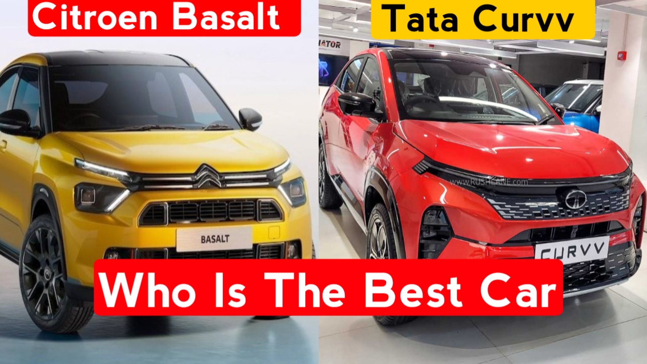 Citroen basalt and Tata curvv photo