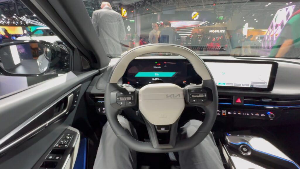 New Kia EV6 GT Line interior photo