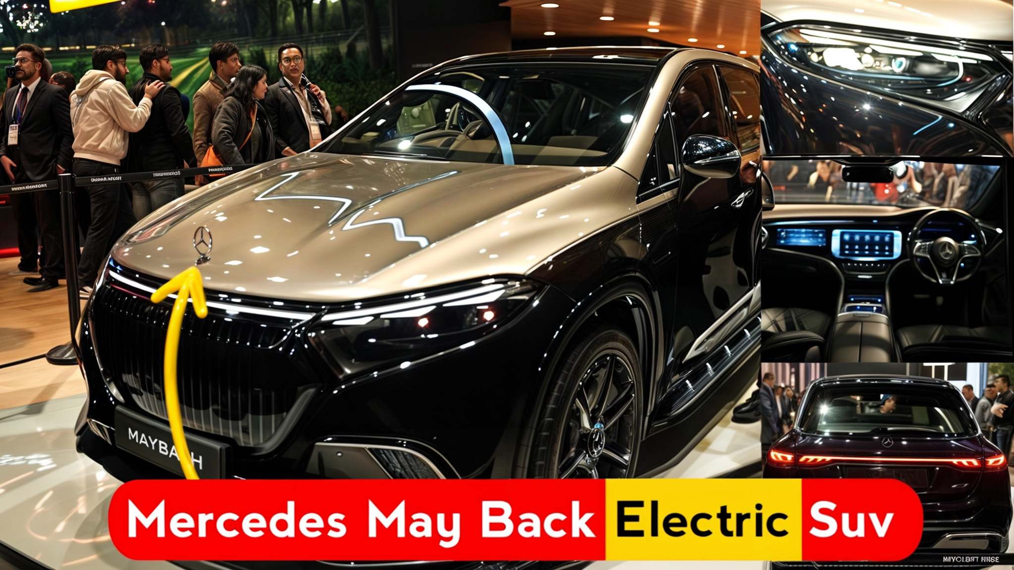 Mercedes May Back SUV 680 Electric Car photo